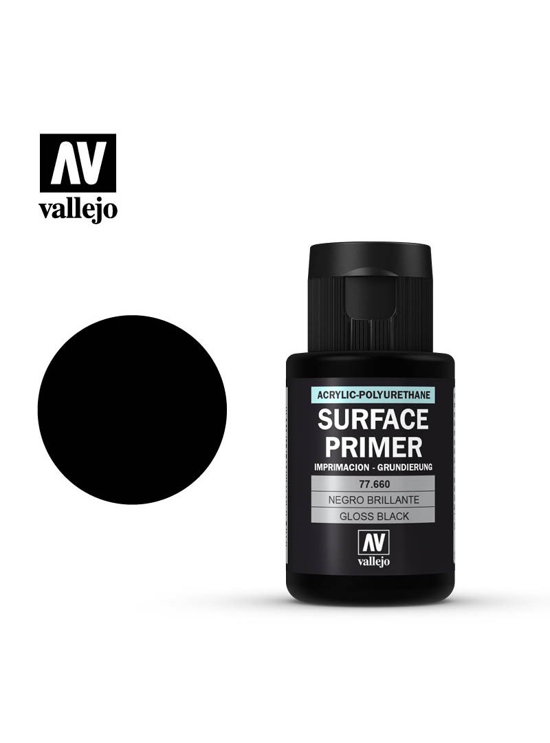 Metal Color Gloss Black Primer