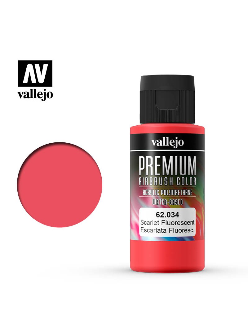 Vallejo Premium Fluorescent Scarlet