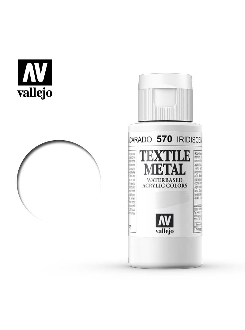 Vallejo Textile Color Metallic Iridiscent