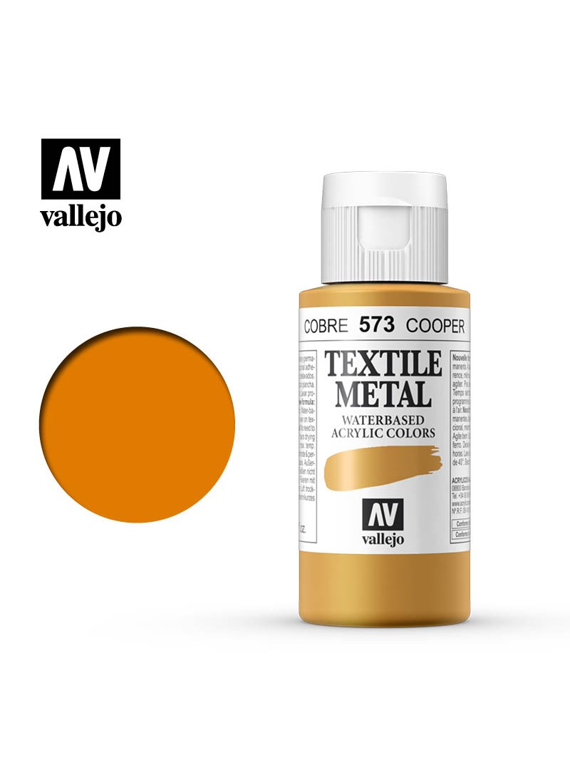 Vallejo Textile Color Metallic Copper