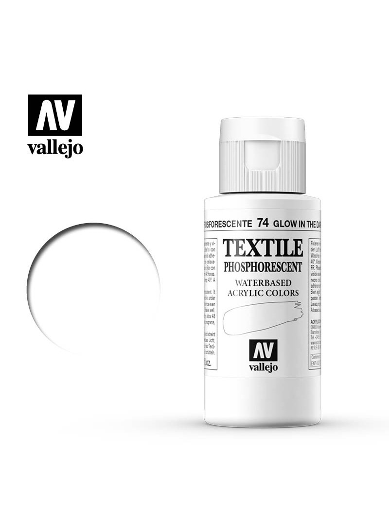 Vallejo Textile Glow in the Dark 60ml