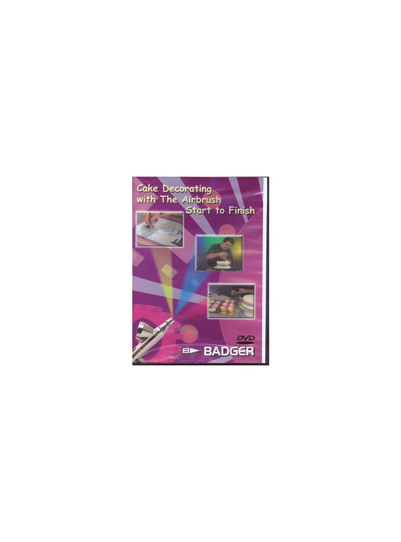 DVD "Cake Decorating with the Airbrush"